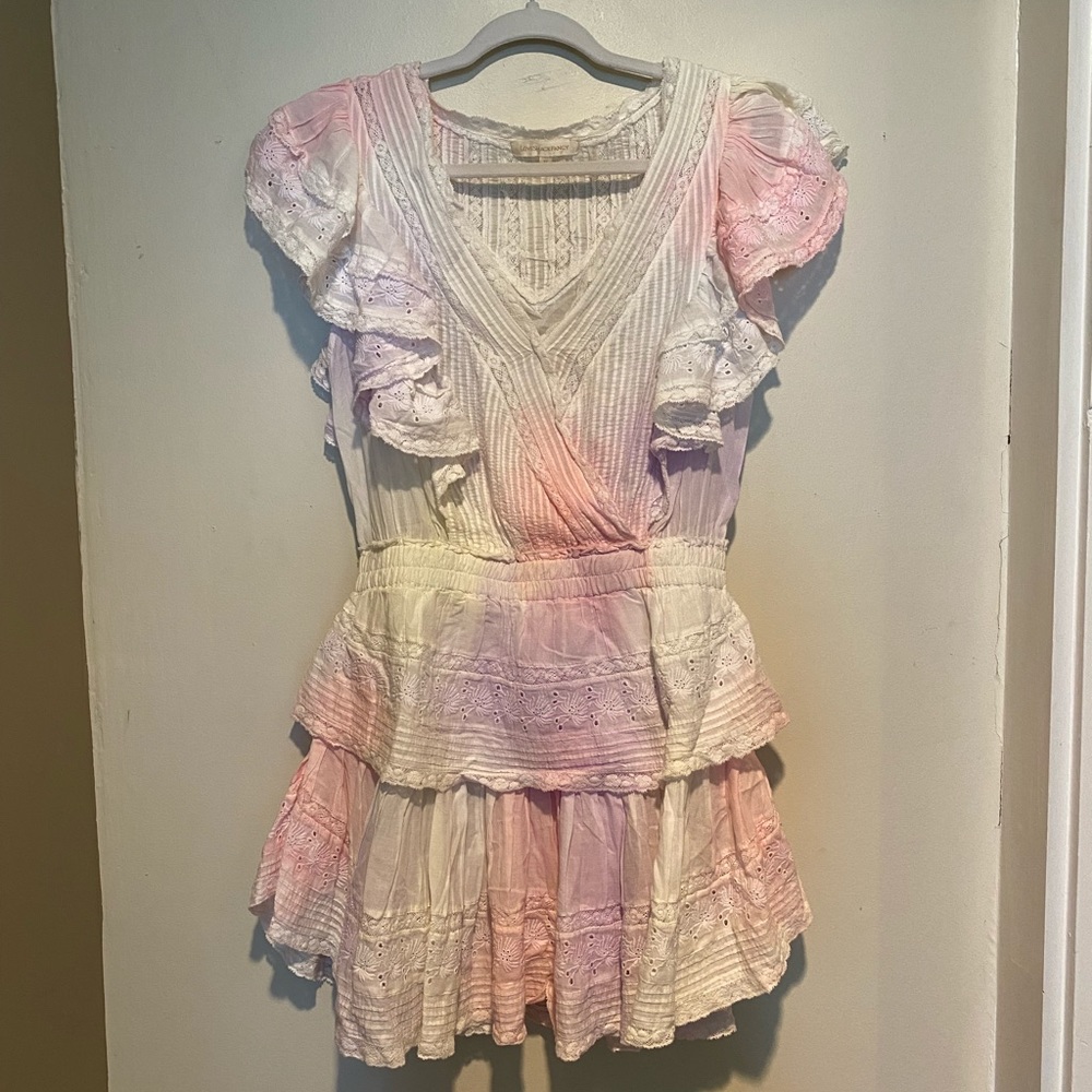 LoveShackFancy Rainbow Dress